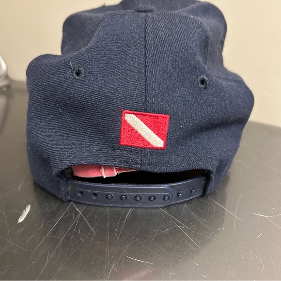 Scuba pro Diving Gear Baseball Hat with Dive Flag on the back - Picture 9 of 14
